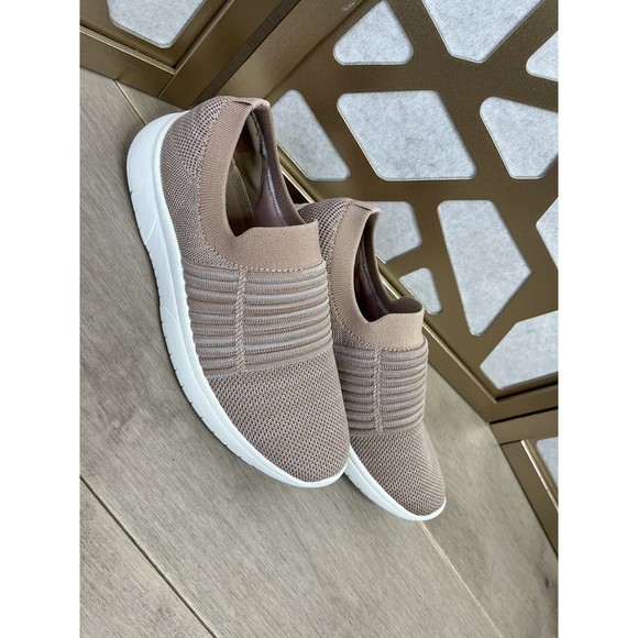 Blondo Karen Waterproof Slip-On Sneaker Women 7 M Pink Heathered Knit - Picture 3 of 10